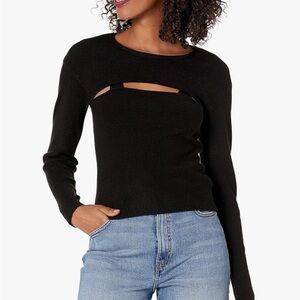 The Drop- Nomi Cropped Sweater Top
